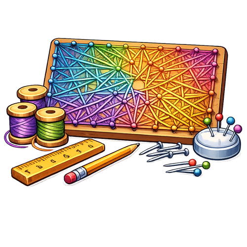 Patterned Lines Craft Guide