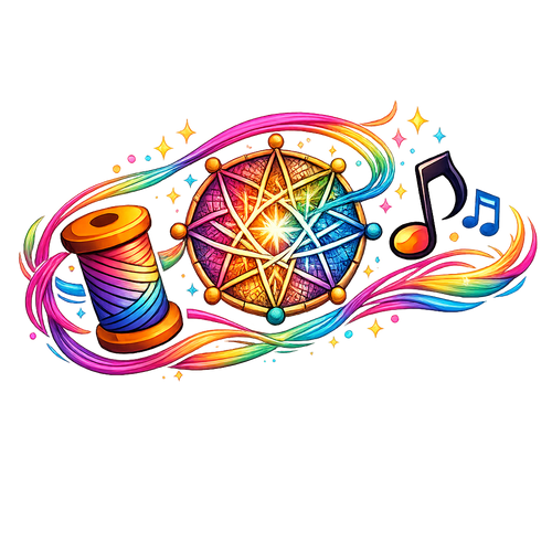 Structured Thread Art Reference